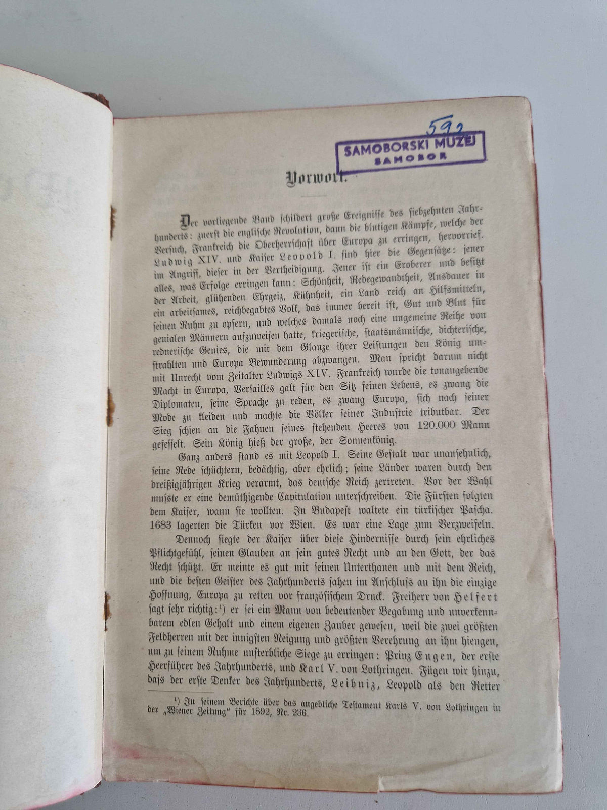 Immerse Yourself in History with the Antique German History Book: 19th Century Masterpiece