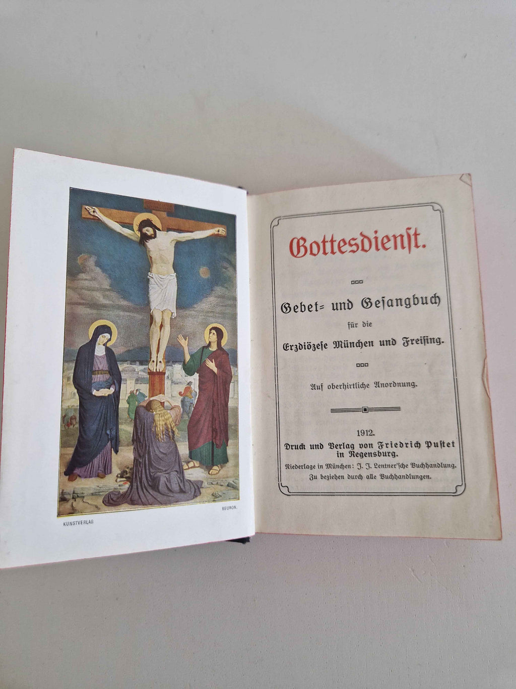 Antique German Prayer Book: A Timeless Treasure for Reflection and Faith