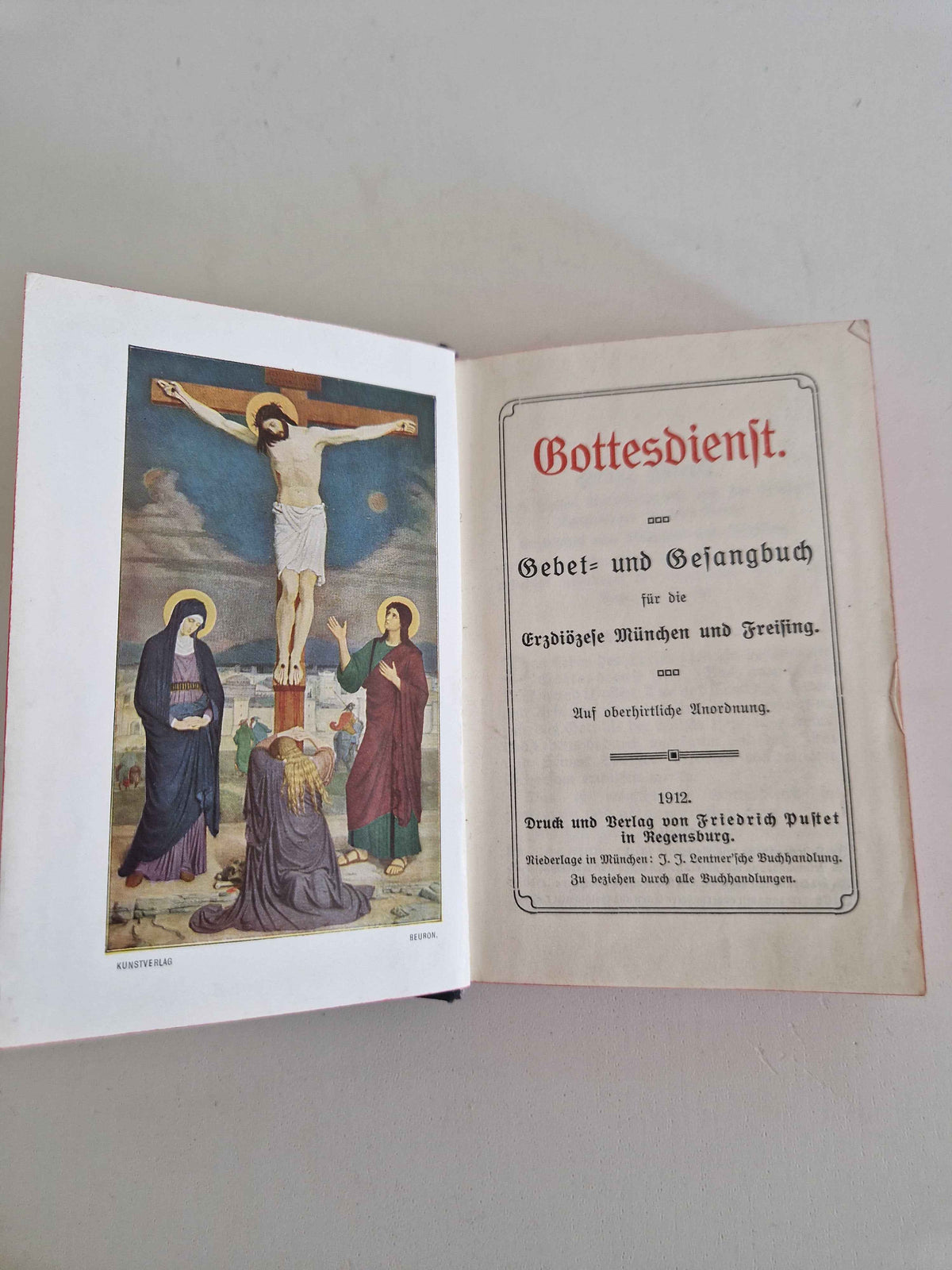 Antique German Prayer Book: A Timeless Treasure for Reflection and Faith
