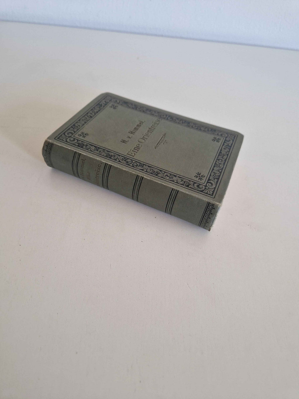 Antique German Travel Book: Explore the Enchanting Orient in H. v. Himmel's 1901 Edition