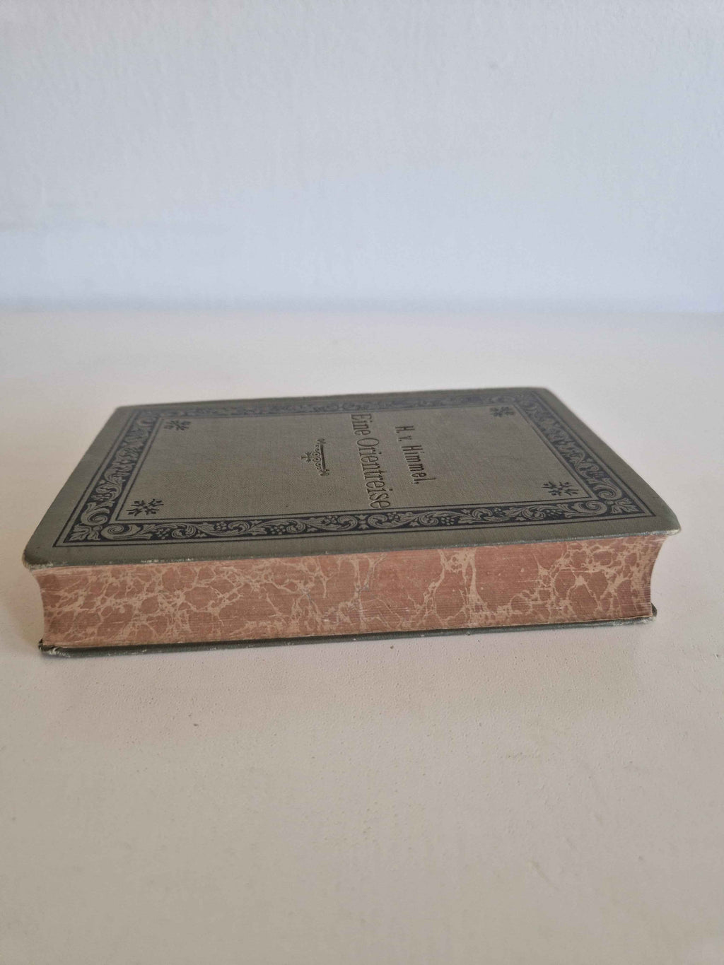Antique German Travel Book: Explore the Enchanting Orient in H. v. Himmel's 1901 Edition