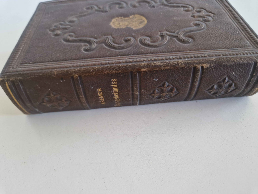 Antique German Prayer Book – A Restored Treasure of Faith and Devotion