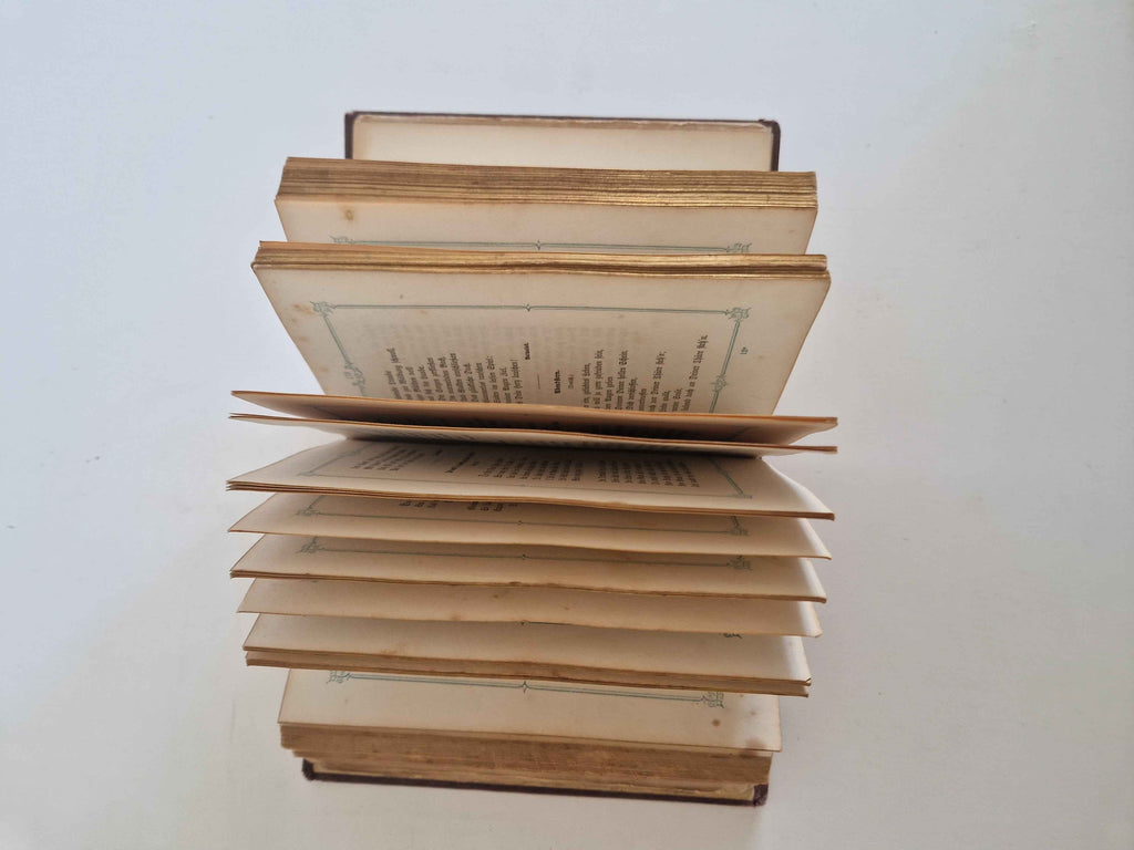 Antique German Book - Freudvoll und Leidvoll: A 19th Century Literary Treasure