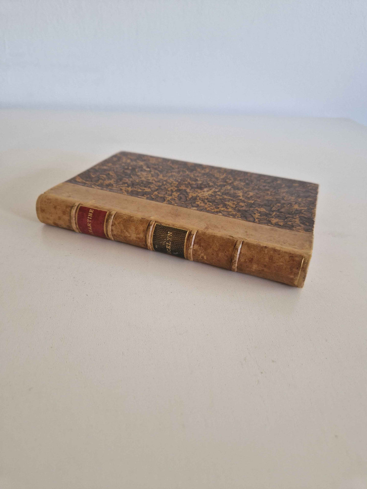 Antique French Book: Jocelyn by Lamartine – A 19th Century Literary Treasure