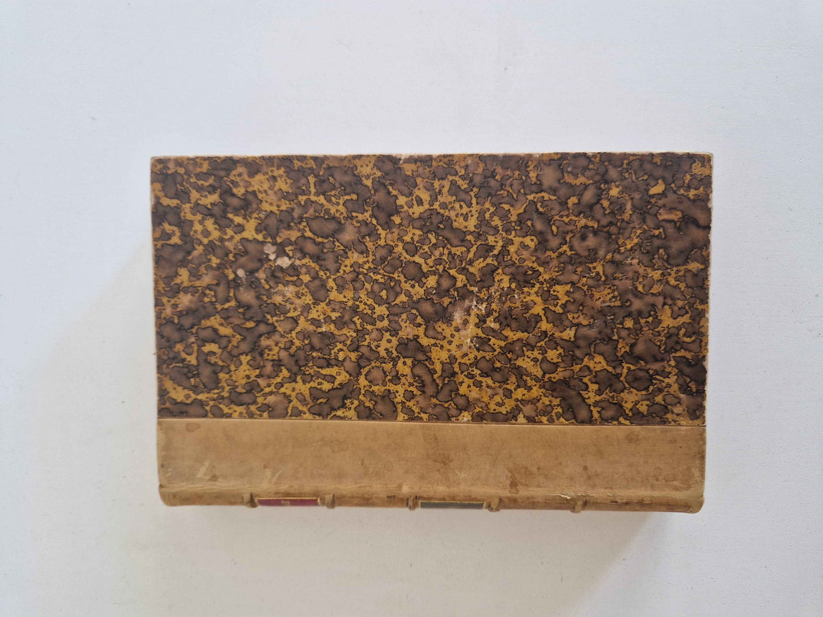 Antique French Book: Jocelyn by Lamartine – A 19th Century Literary Treasure