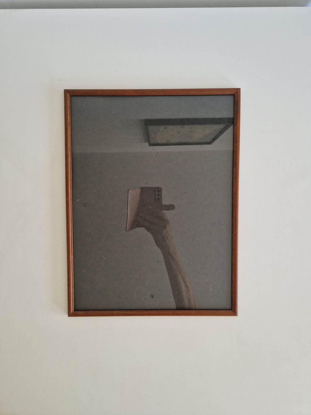 Vintage Wooden Picture Frame 32×41 cm Slim Profile with Glass – Portrait & Landscape - WhisperTreasuresCo