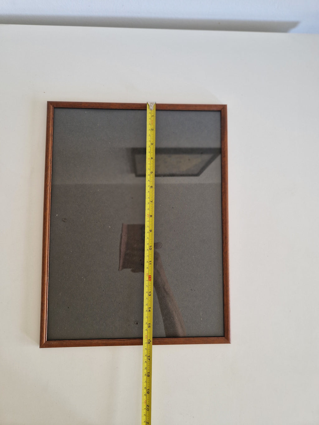 Vintage Wooden Picture Frame 32×41 cm Slim Profile with Glass – Portrait & Landscape - WhisperTreasuresCo