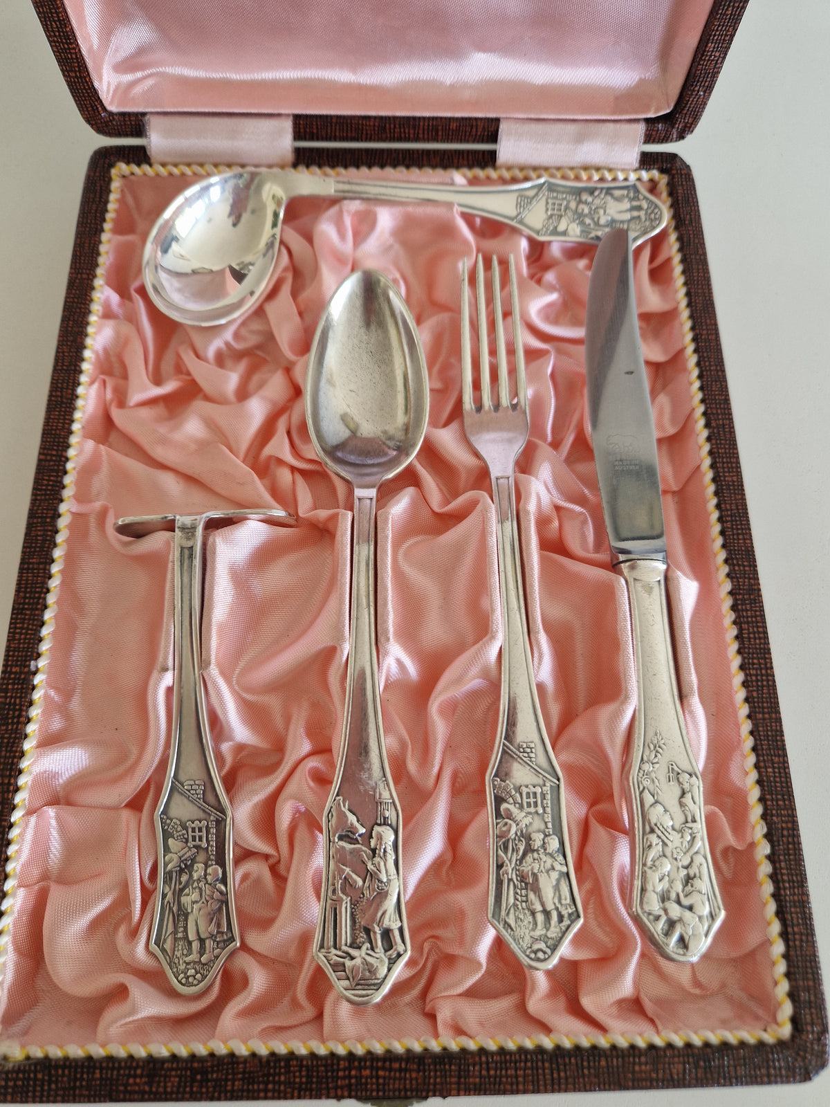 Berndorf GRIMM MARCHEN Children's Cutlery Set In 90g Silver Plate