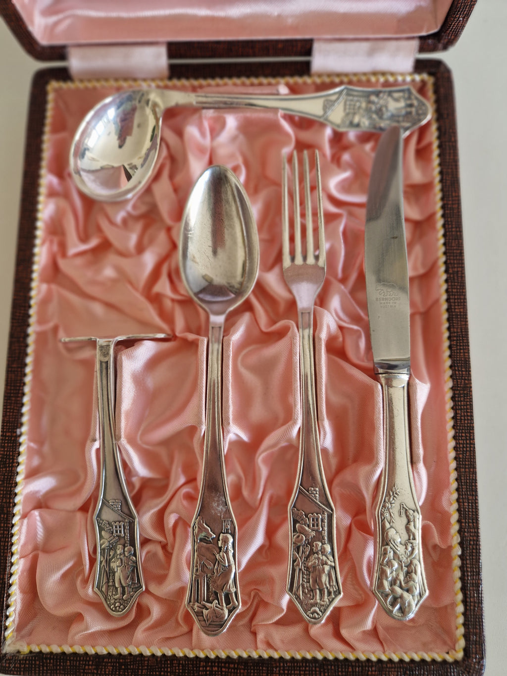 Berndorf GRIMM MARCHEN Children's Cutlery Set In 90g Silver Plate