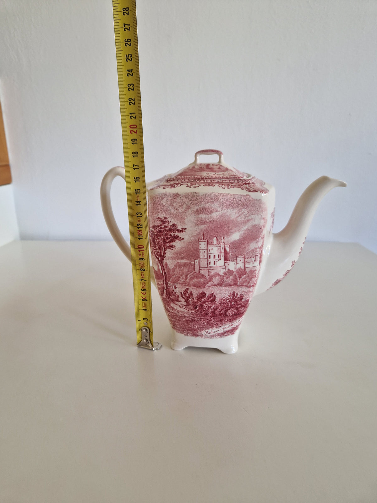 Elevate Your Gatherings with the Johnson Bros Pink Coffee Pot from Old Britain Castles
