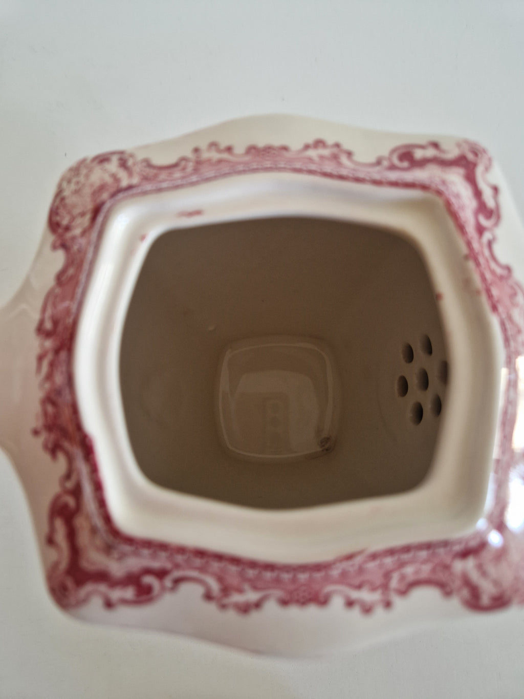Elevate Your Gatherings with the Johnson Bros Pink Coffee Pot from Old Britain Castles