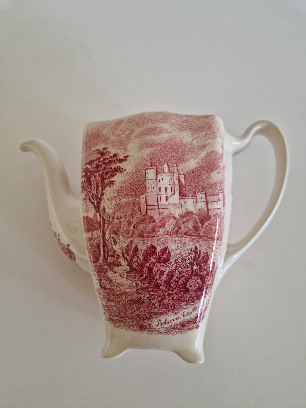 Elevate Your Gatherings with the Johnson Bros Pink Coffee Pot from Old Britain Castles