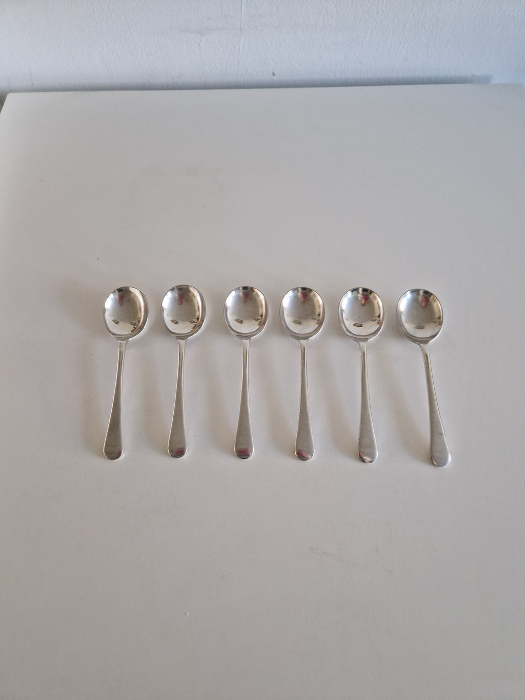 Vintage Sheffield Silver-Plated Spoons – Set of 6