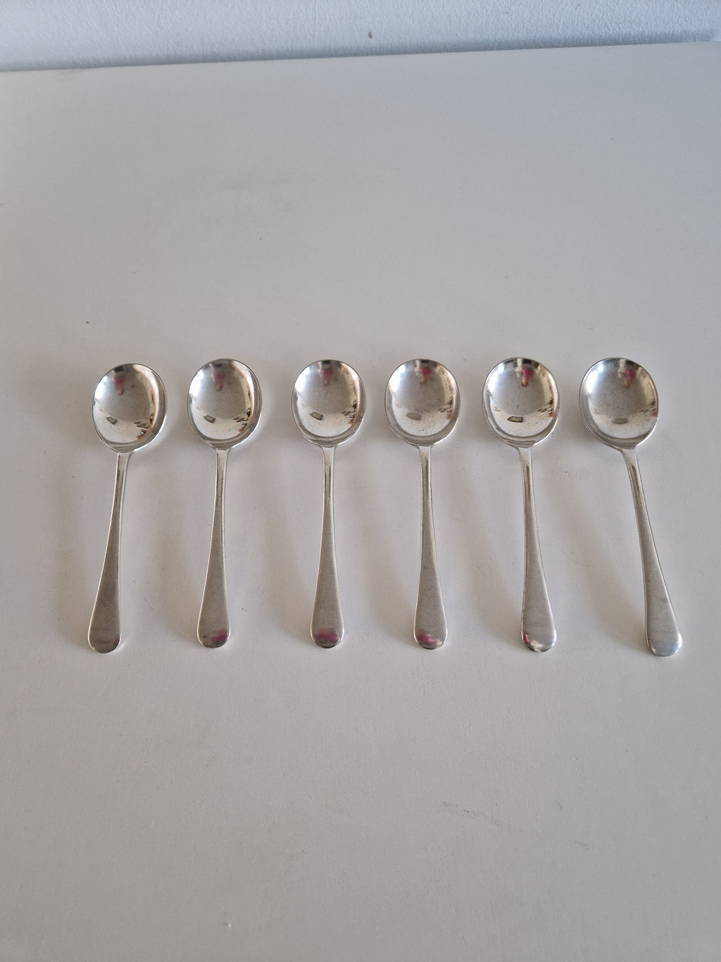 Vintage Sheffield Silver-Plated Spoons – Set of 6