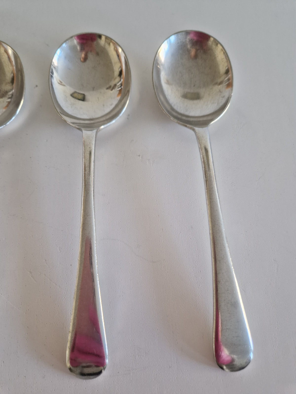 Vintage Sheffield Silver-Plated Spoons – Set of 6