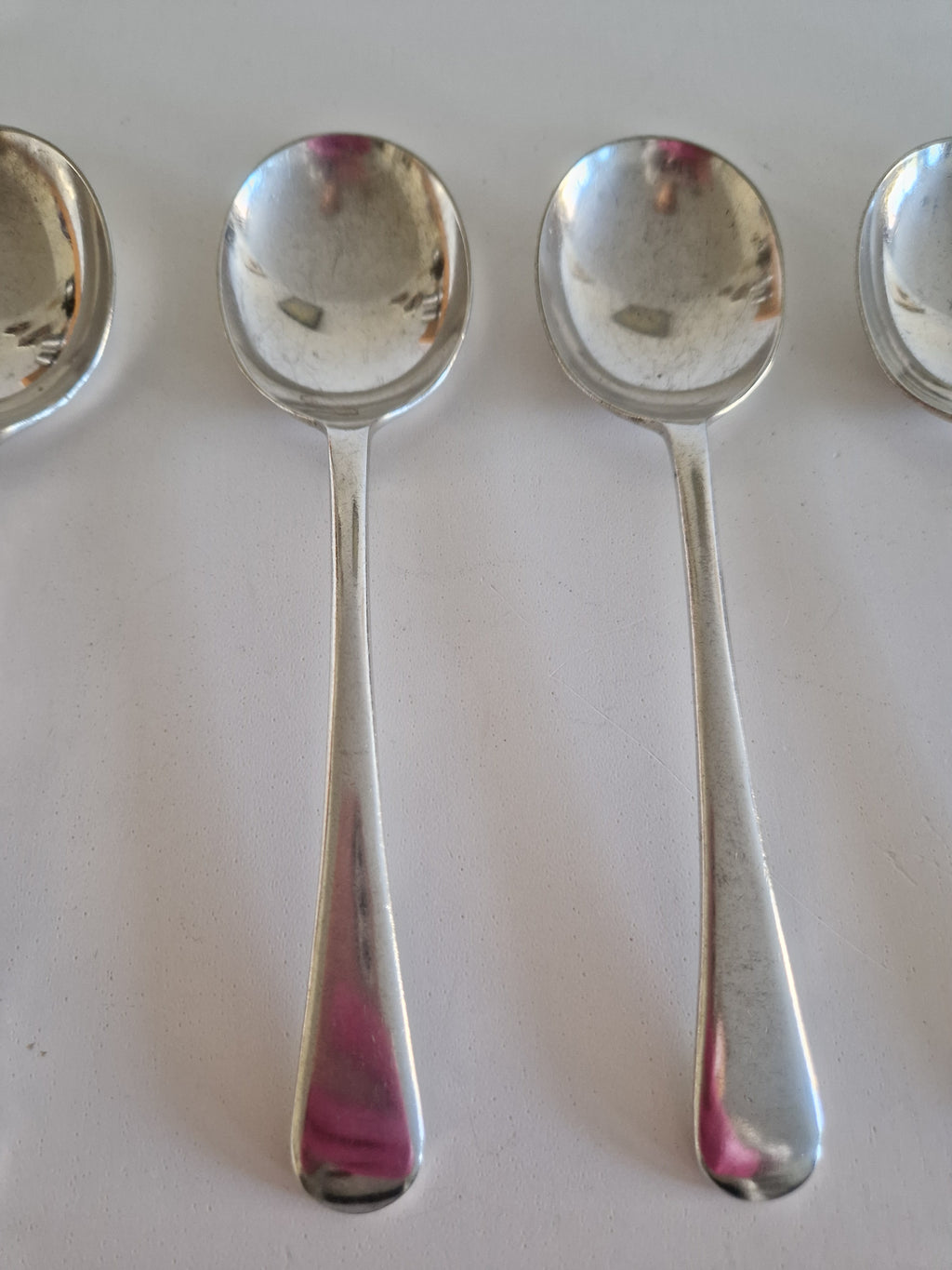 Vintage Sheffield Silver-Plated Spoons – Set of 6