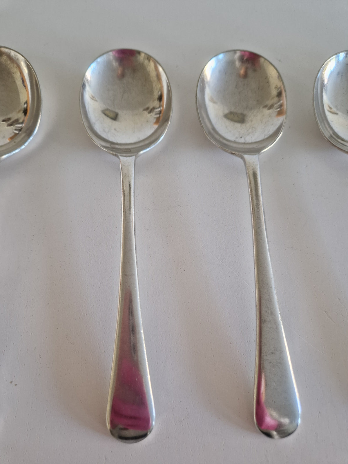 Vintage Sheffield Silver-Plated Spoons – Set of 6