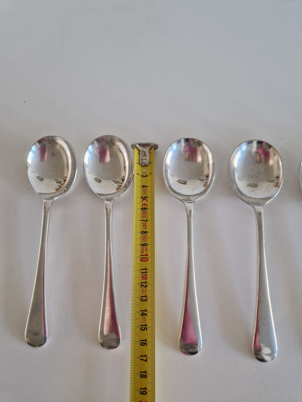 Vintage Sheffield Silver-Plated Spoons – Set of 6