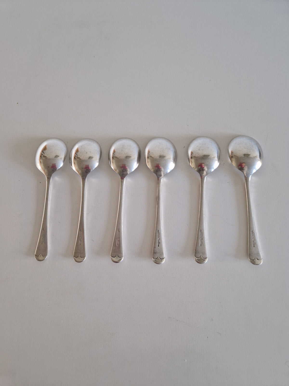 Vintage Sheffield Silver-Plated Spoons – Set of 6
