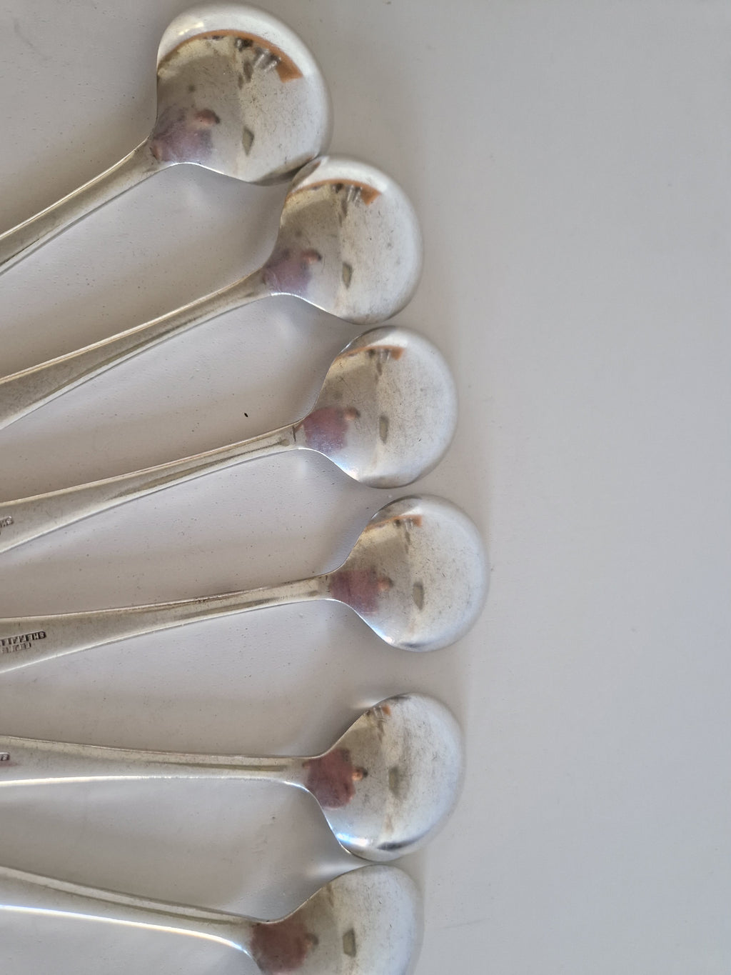 Vintage Sheffield Silver-Plated Spoons – Set of 6