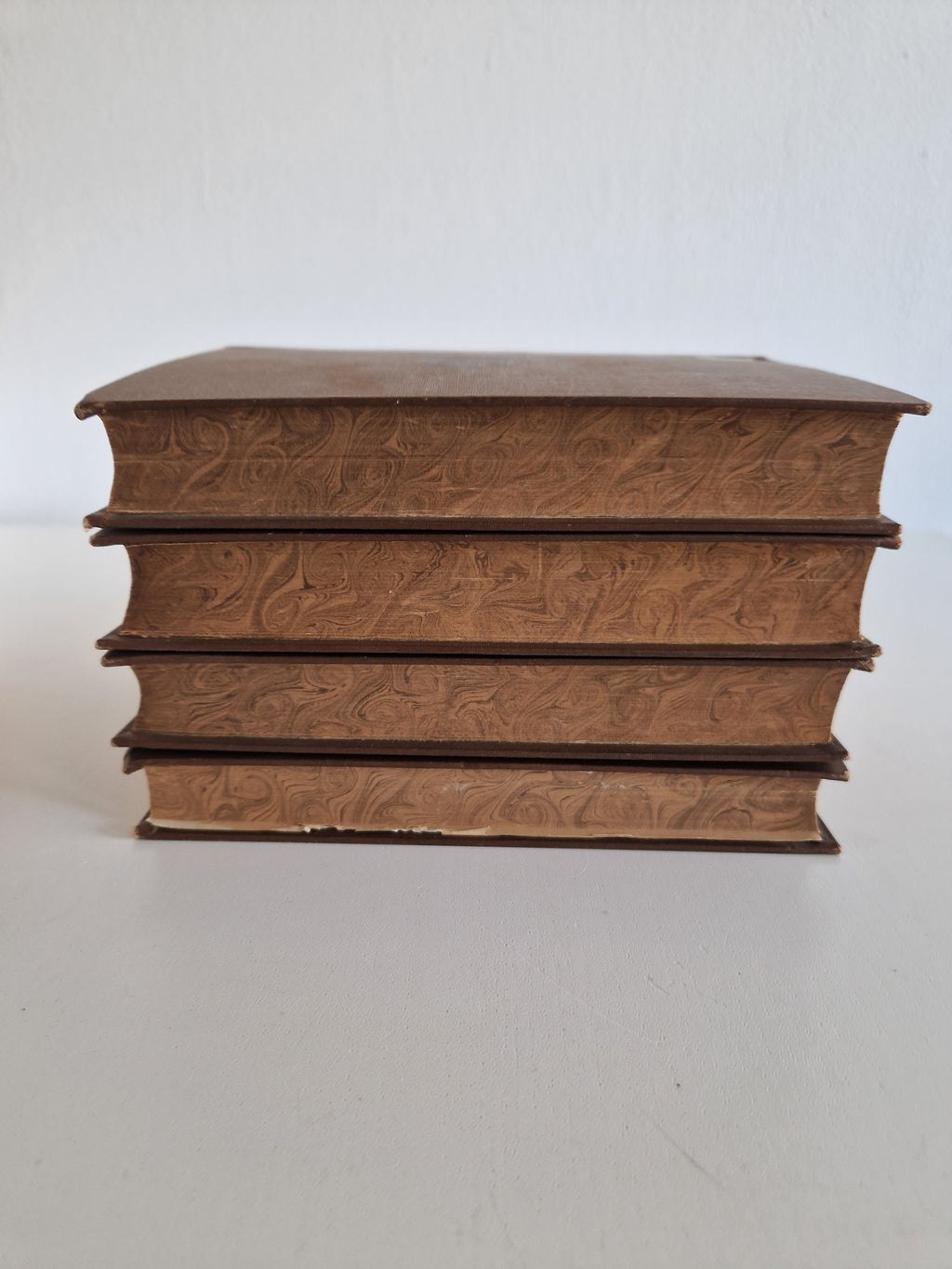 Antique Shakespeare book set – Complete Dramatic Works in German, 12 Volumes in 4 Books, Art Nouveau