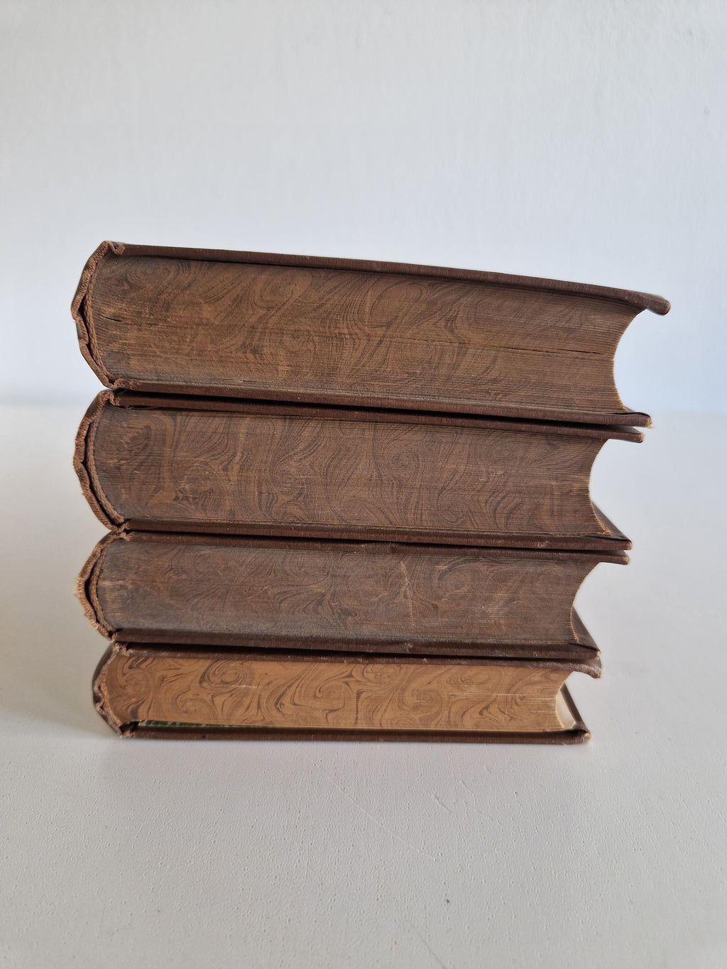 Antique Shakespeare book set – Complete Dramatic Works in German, 12 Volumes in 4 Books, Art Nouveau