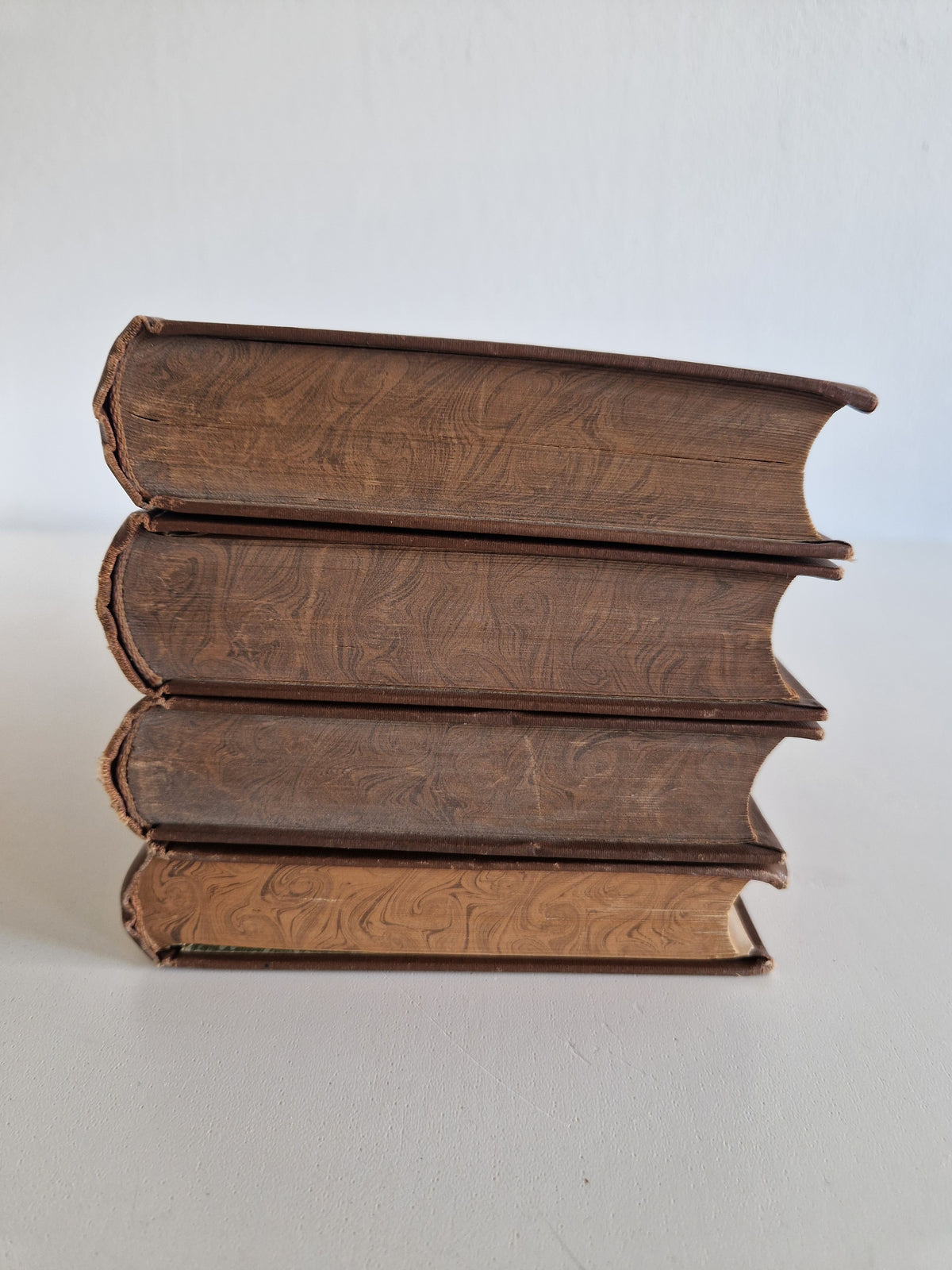Antique Shakespeare book set – Complete Dramatic Works in German, 12 Volumes in 4 Books, Art Nouveau