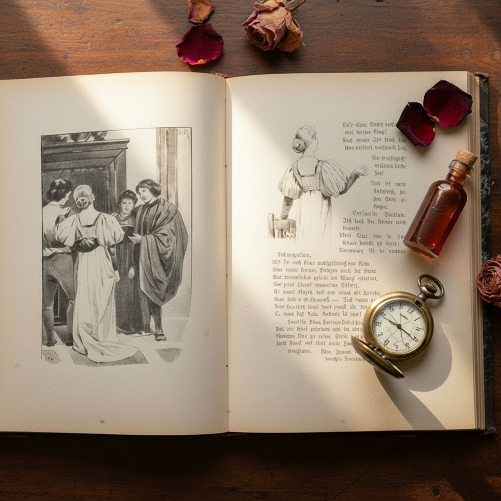Antique German Book Romeo and Julia