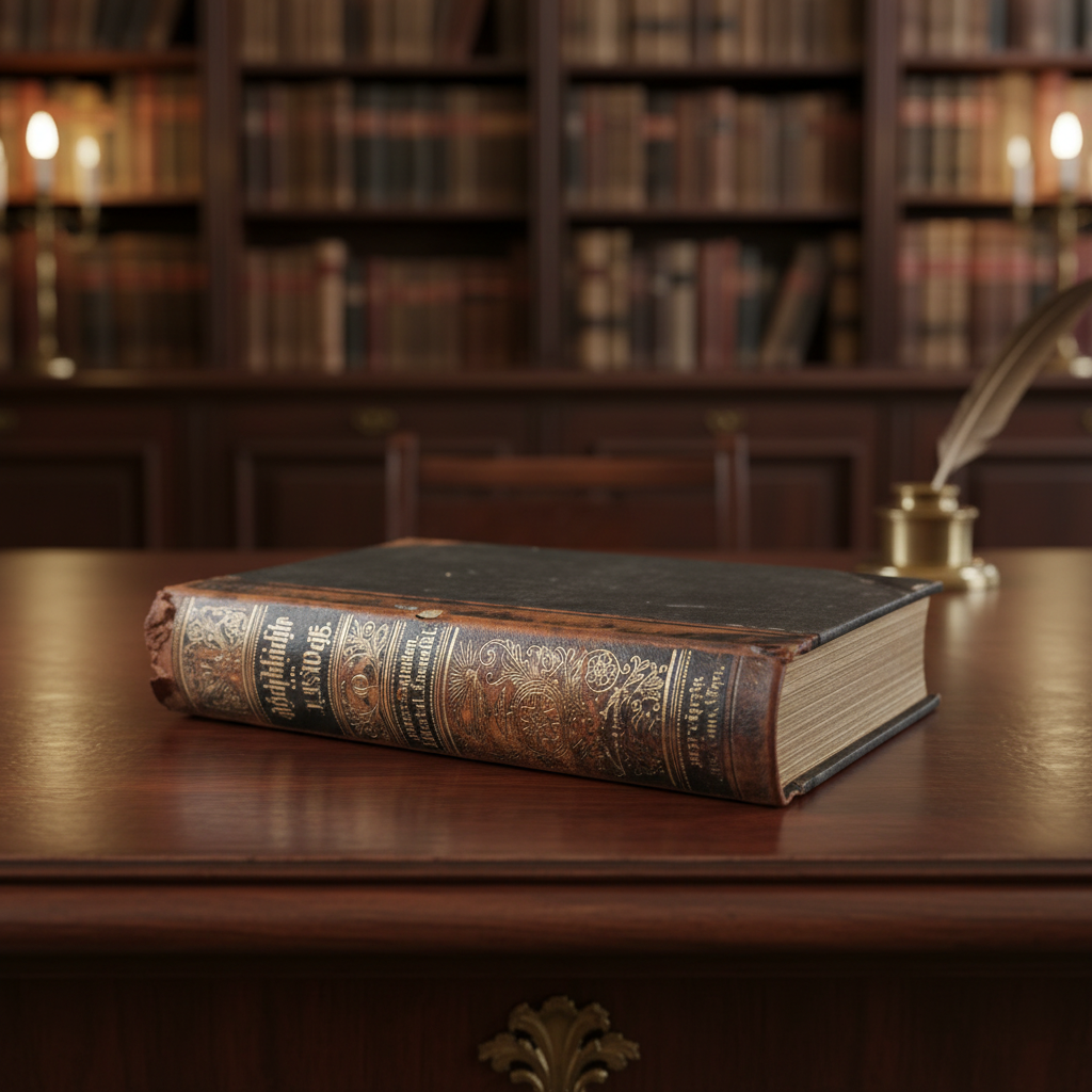 Geschichte des Westens ex-museum Samobor antique library desk hero image