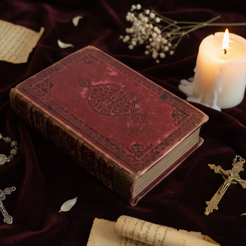 Antique Devotional Book L'Imitation de Jésus-Christ - A Timeless Spiritual Companion