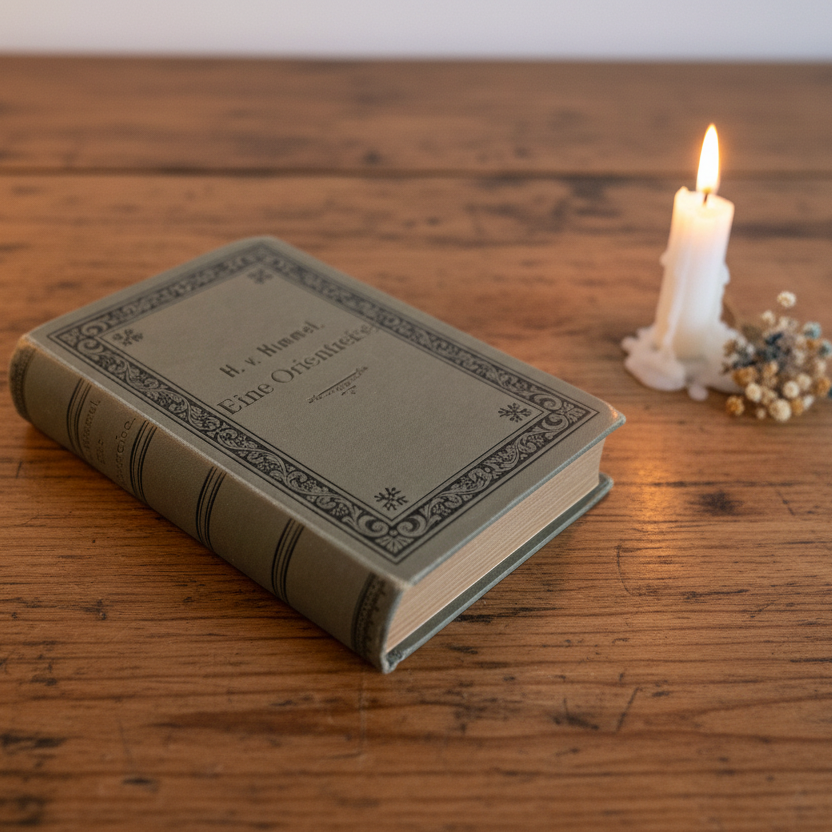 Discover the Timeless Charm of This Antique German Travel Book