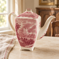 Johnson Bros coffee pot hero image with English vintage styling
