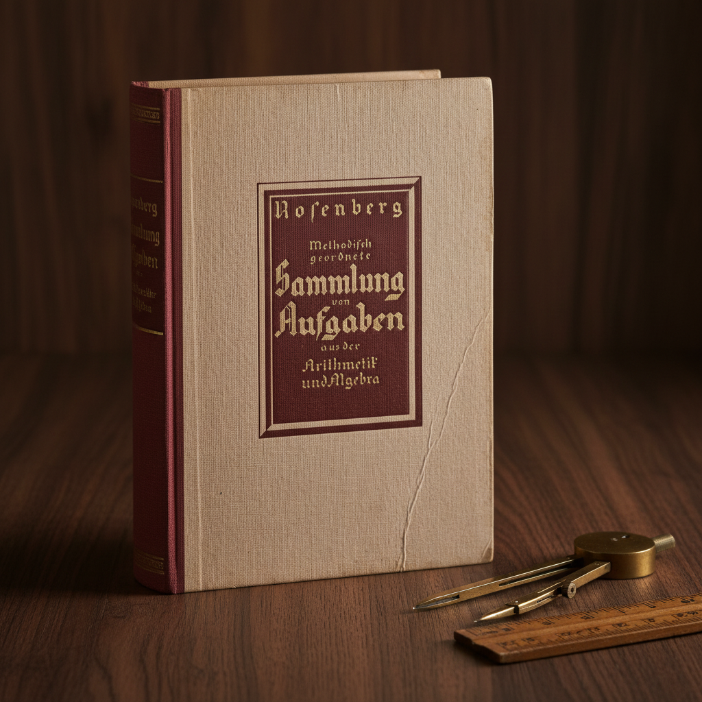 Rosenberg Mathematics Textbook Cover Hero Image