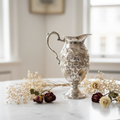 Shiny Silver-Plated Jug Vintage