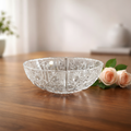 Vintage Hand-Cut Crystal Bowl Bleiglas